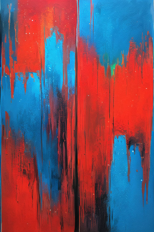 {{Abstract}} {{Red Abstract Painting}} {{{{Master by Neuralnestai on ...