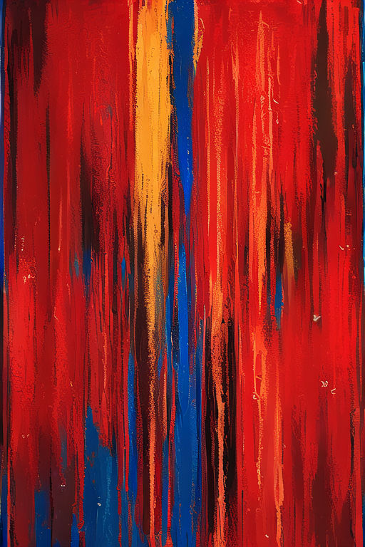 Seeing Red Abstract {{Abstract}} {{Red Abstract Painting}} {{{{Master by Neuralnestai on ...