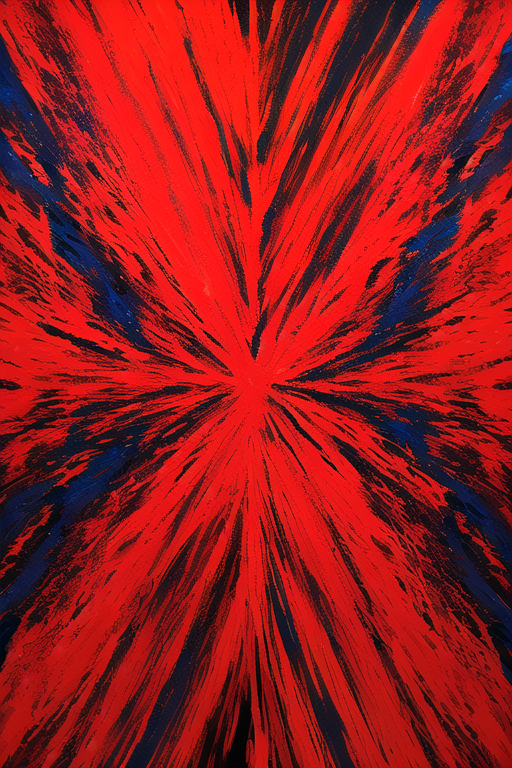 Abstract Red Abstract Painting {{{{Master by Neuralnestai on