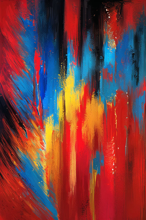 Seeing Red Abstract {{Abstract}} {{Red Abstract Painting}} {{{{Master by Neuralnestai on ...