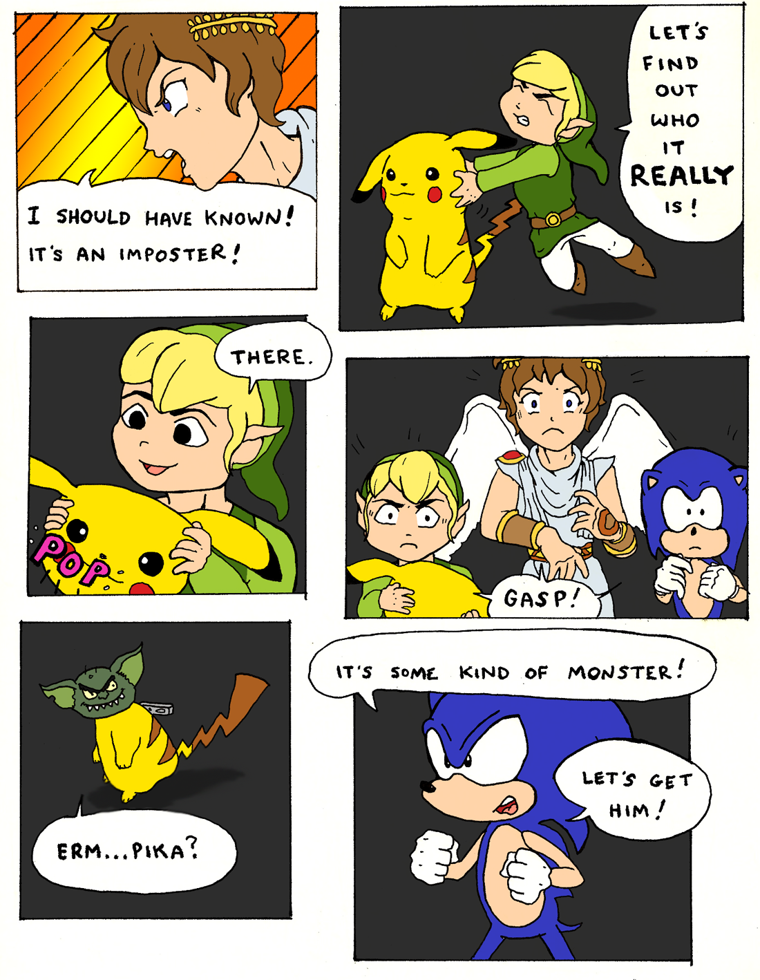 Super Smash Bros comic Page 2