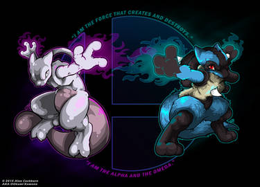 MewTwo And Lucario