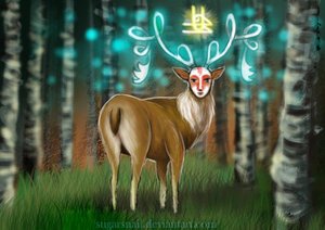 Stag by Sugarsnail