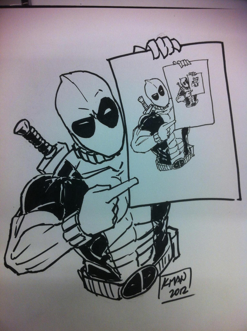 Buy this Sketch Deadpool con sketch