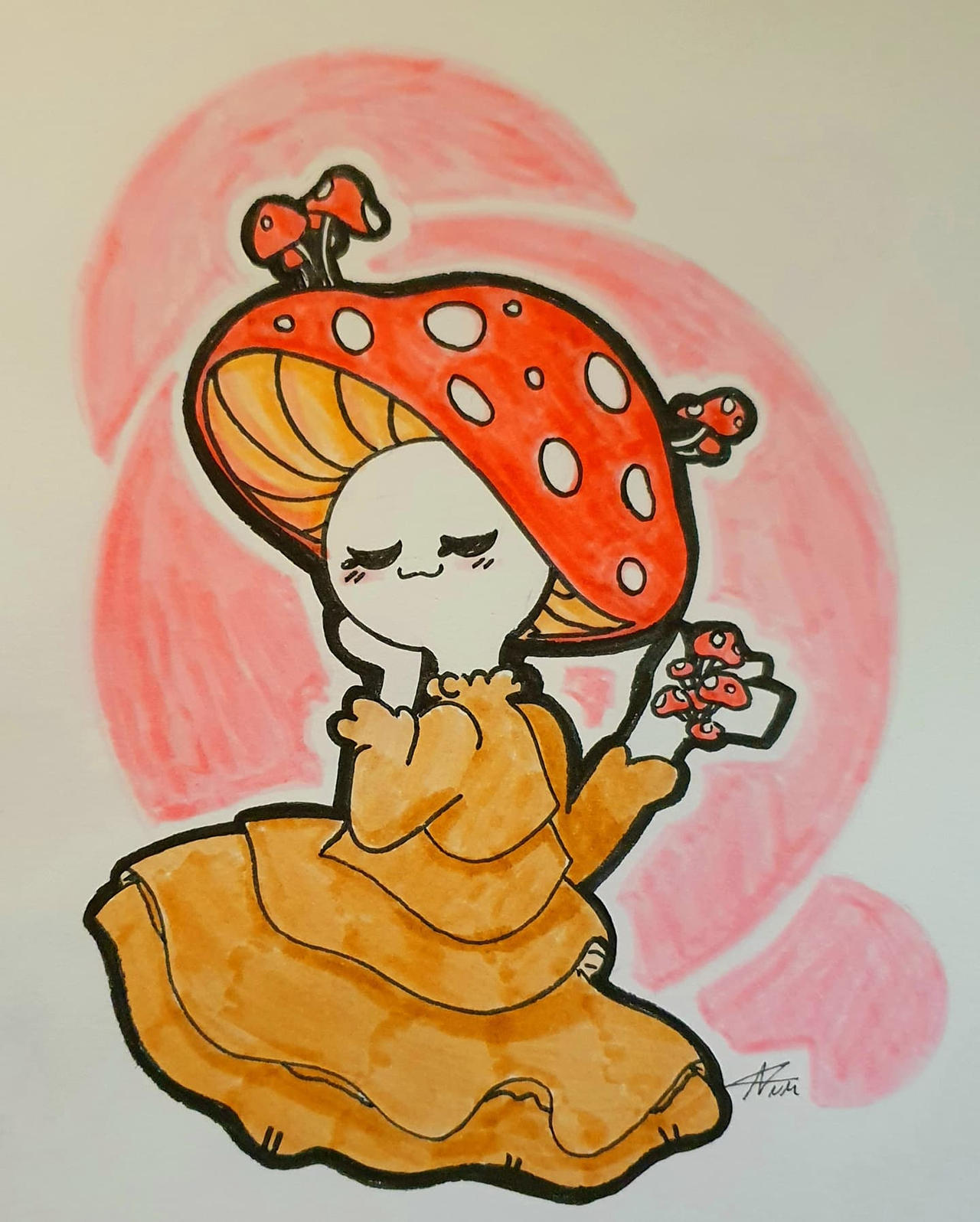 Mushroom Lady by wildcats11085 on DeviantArt