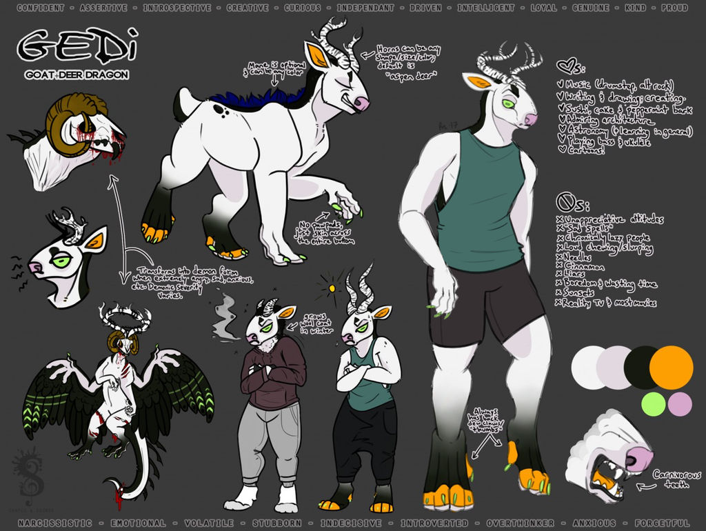 Gedi Ref Sheet