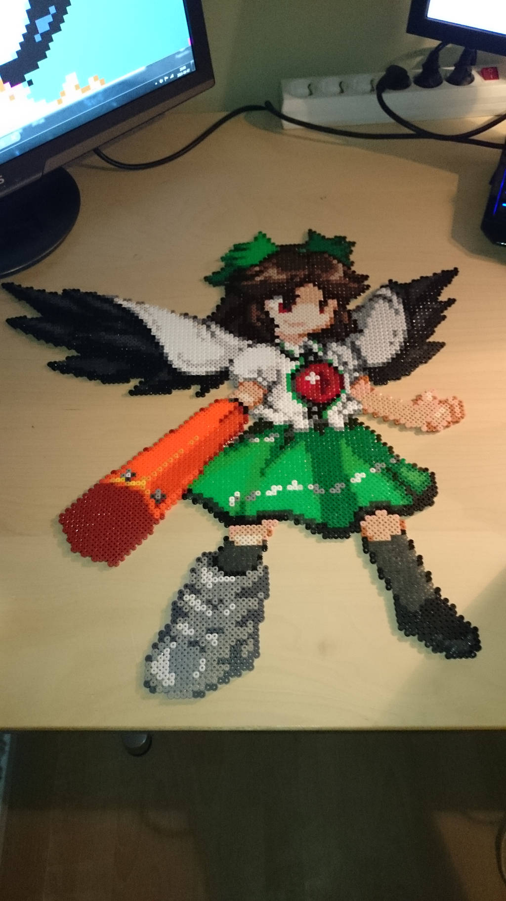 Touhou Character 19 - Utsuho Reiuji by MagicPearls
