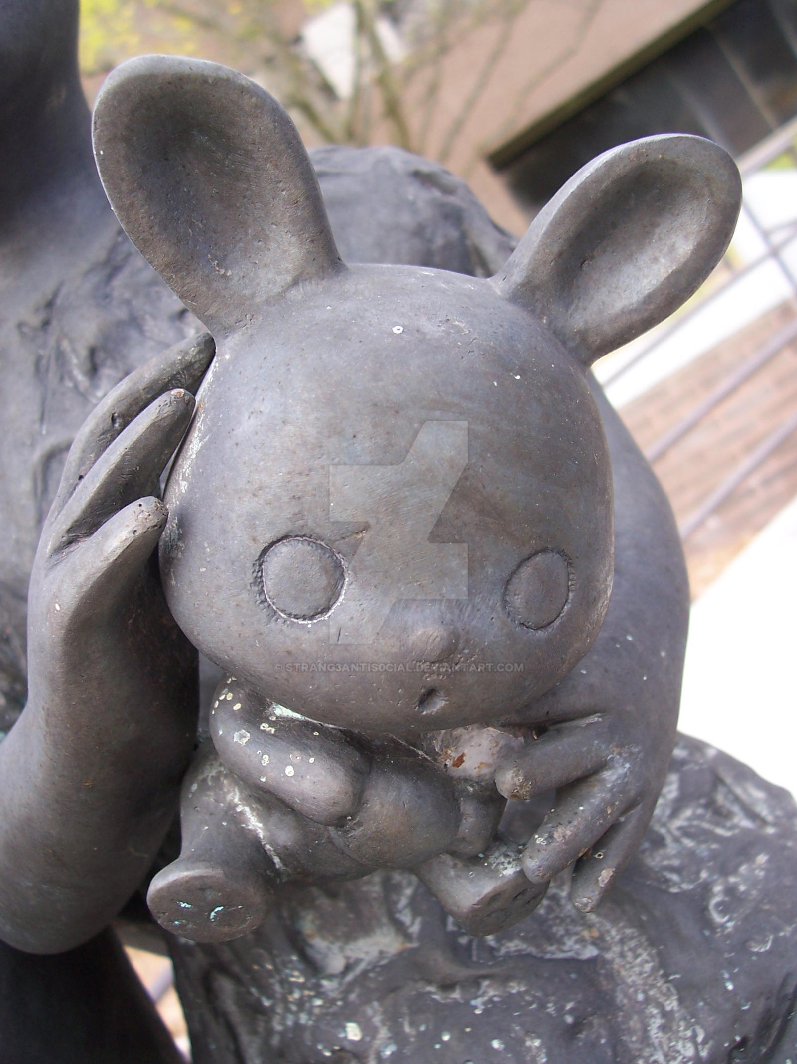cancer bunny bronze bronze by strang3antis0cial on DeviantArt