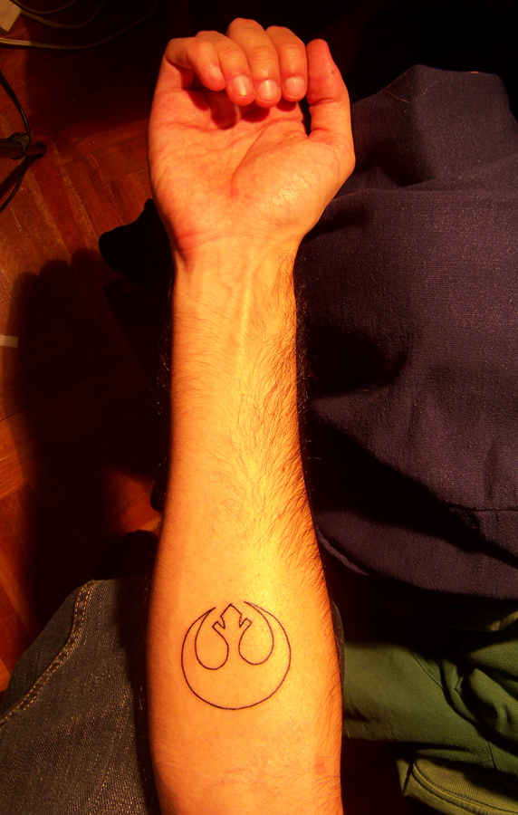 Rebel Alliance Tattoo