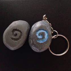 Hearthstone keychain