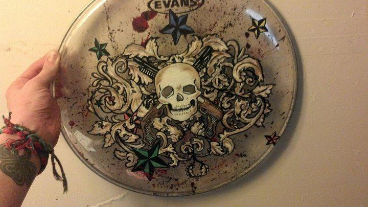 filigree drum head