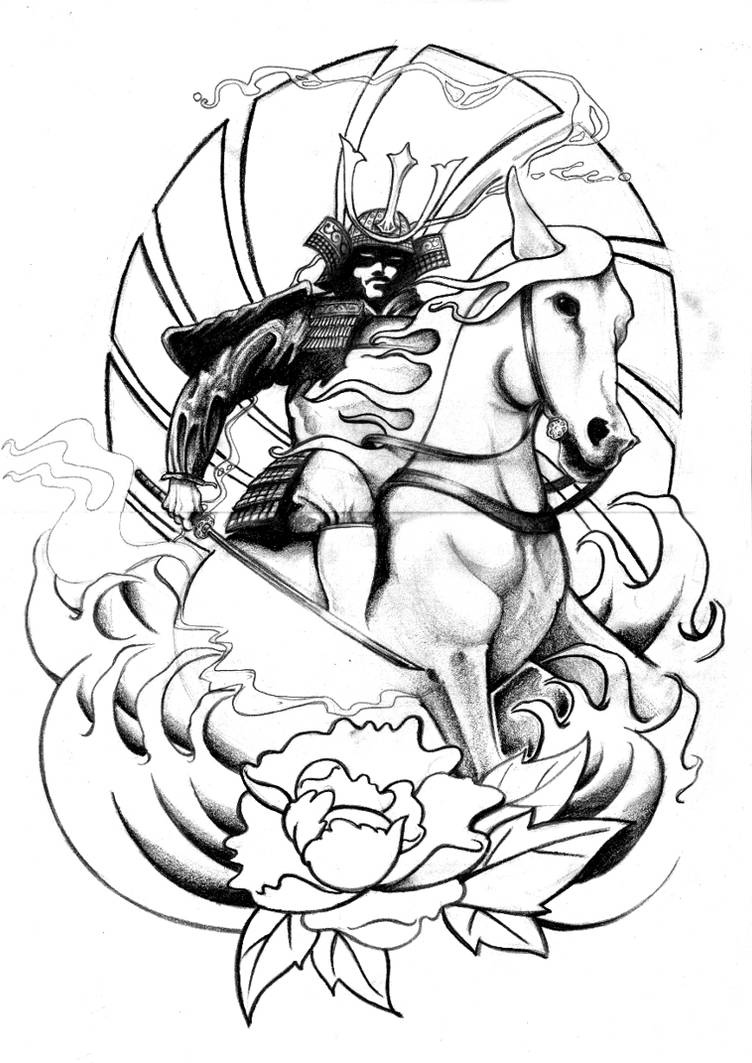 Samurai Tattoo design by Rotenapels on DeviantArt
