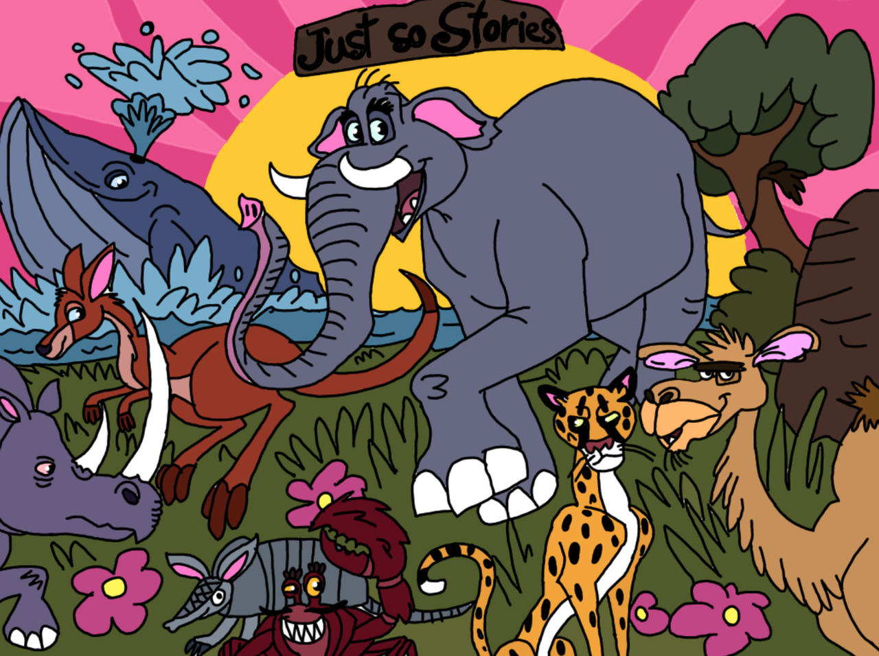 Deviantart Story Just So Stories/ in full color by KillerTurtle99 on DeviantArt