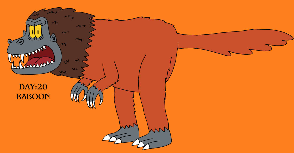 After Man Raboon Afterpril Man Species Day 20: Raboon by KillerTurtle99 on DeviantArt