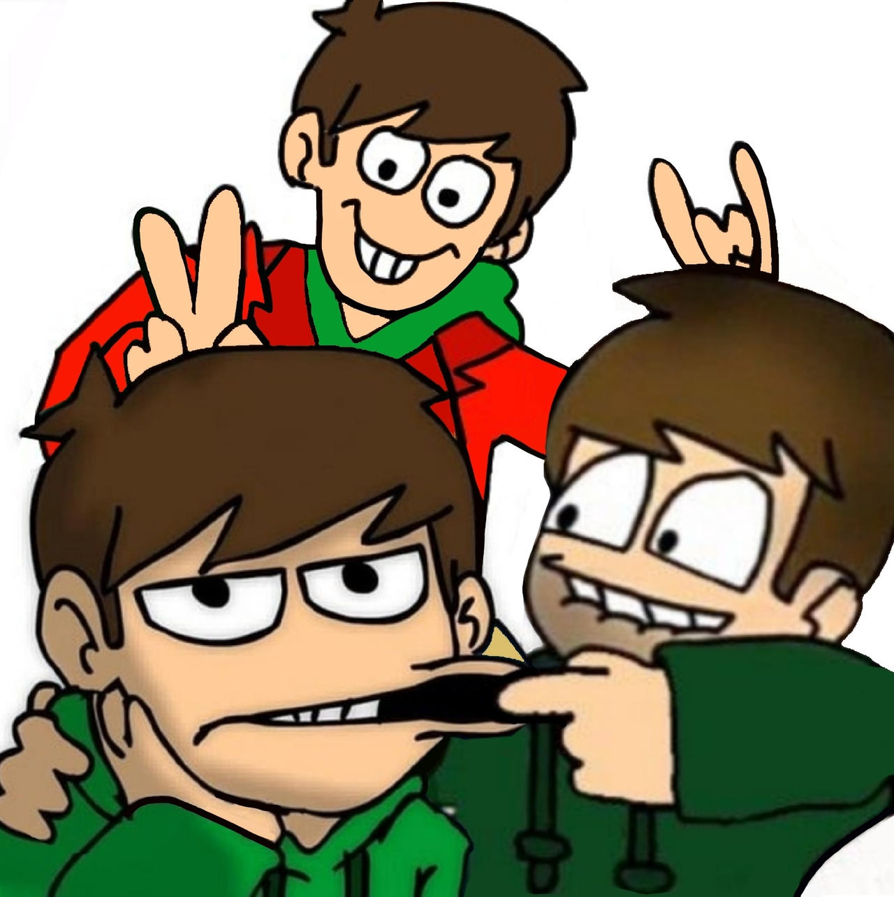 Edds Face Eddsworld profile picture but it's all edd by feketehorcsog on DeviantArt