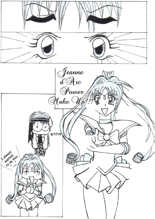 Jeanne as Sailor Venus O.o