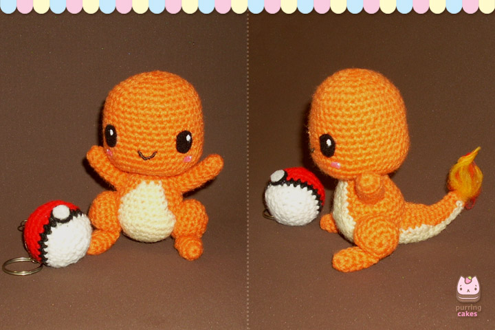 Amigurumi - Chibi Charmander