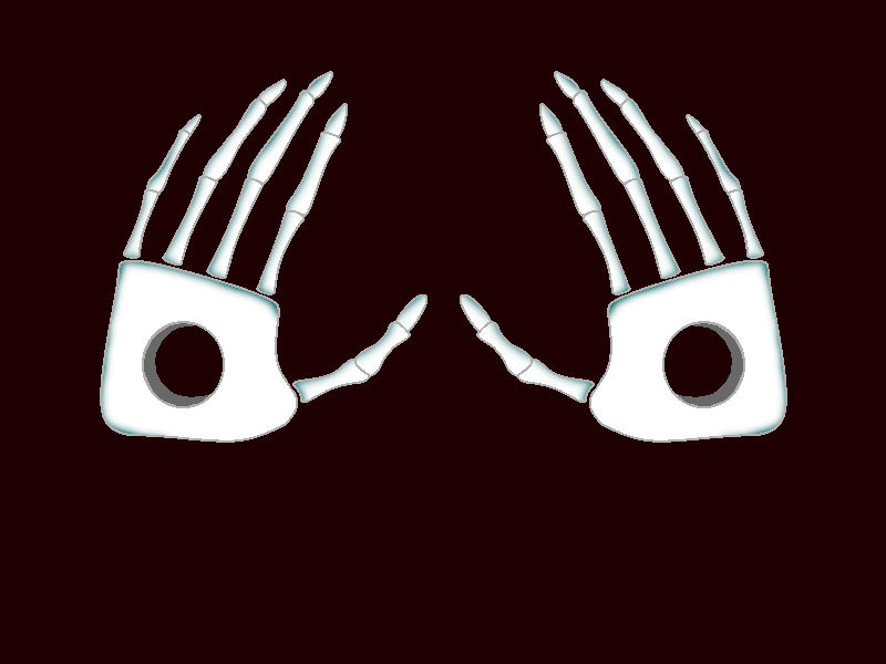 Gaster Hand Color Gaster Hand Practice by SilverTehSkeleton on DeviantArt