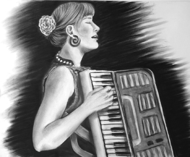 Accordion Lady