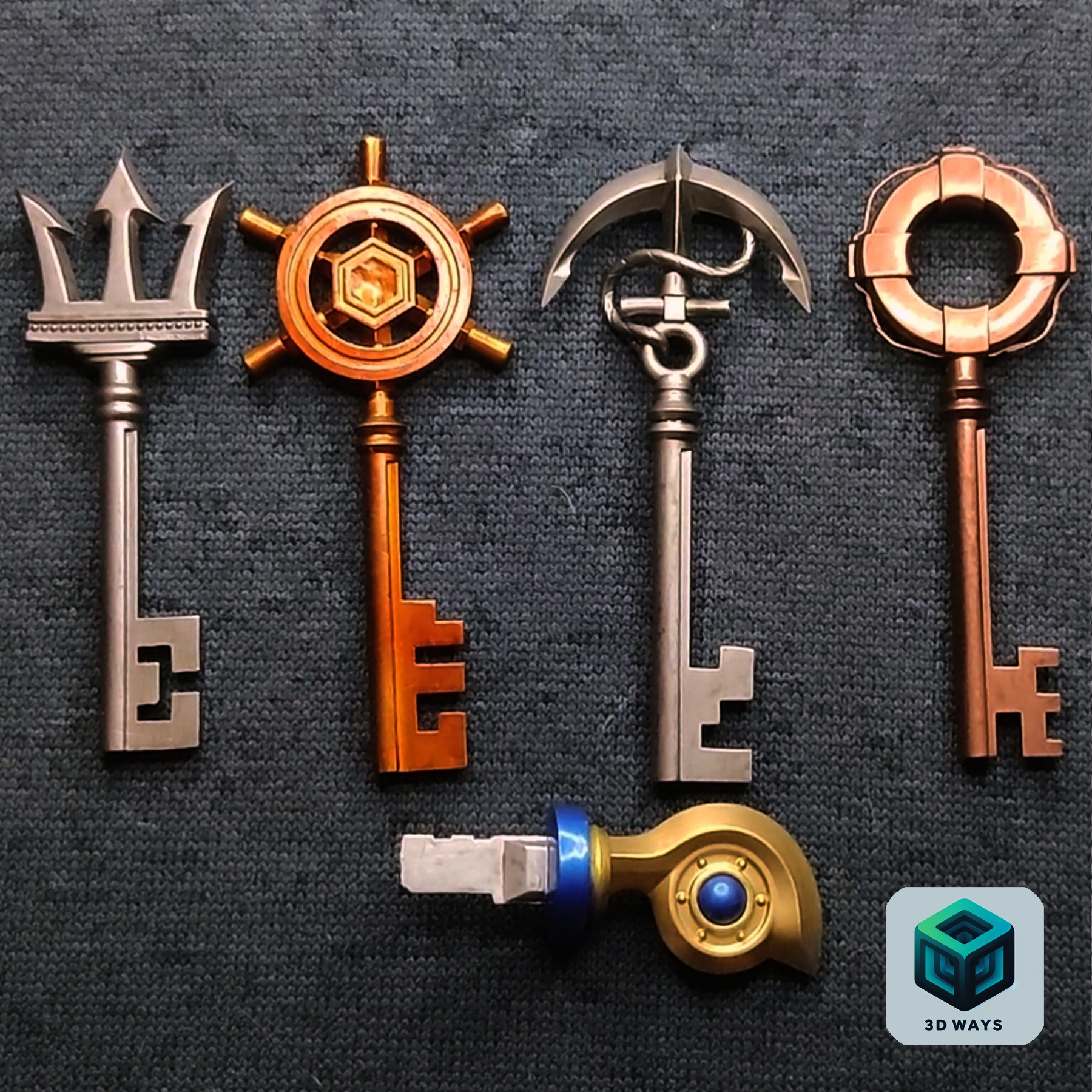 Deviantart Keys Resident Evil Revelations Keys by 3Dways on DeviantArt