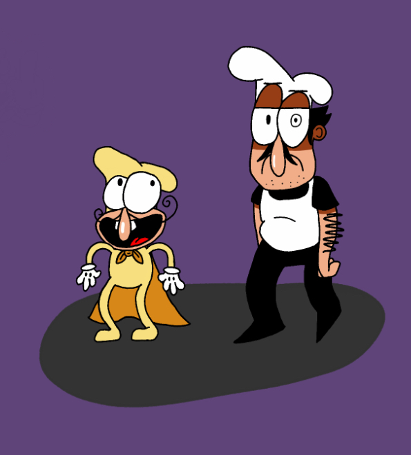 Pizza Tower: Peppino Animation by Sandette on DeviantArt