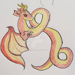 Sketchy dragon