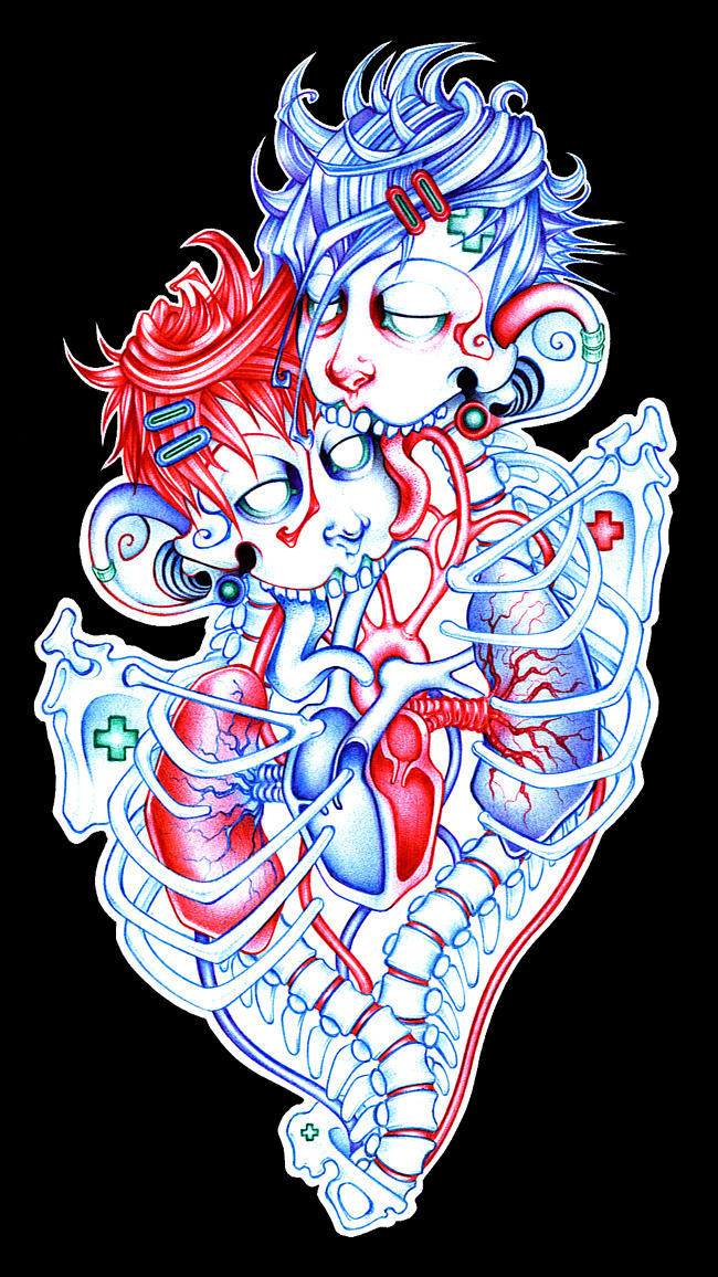 Diphalicism Teratological Dicephalus by DeaDNeSS on DeviantArt