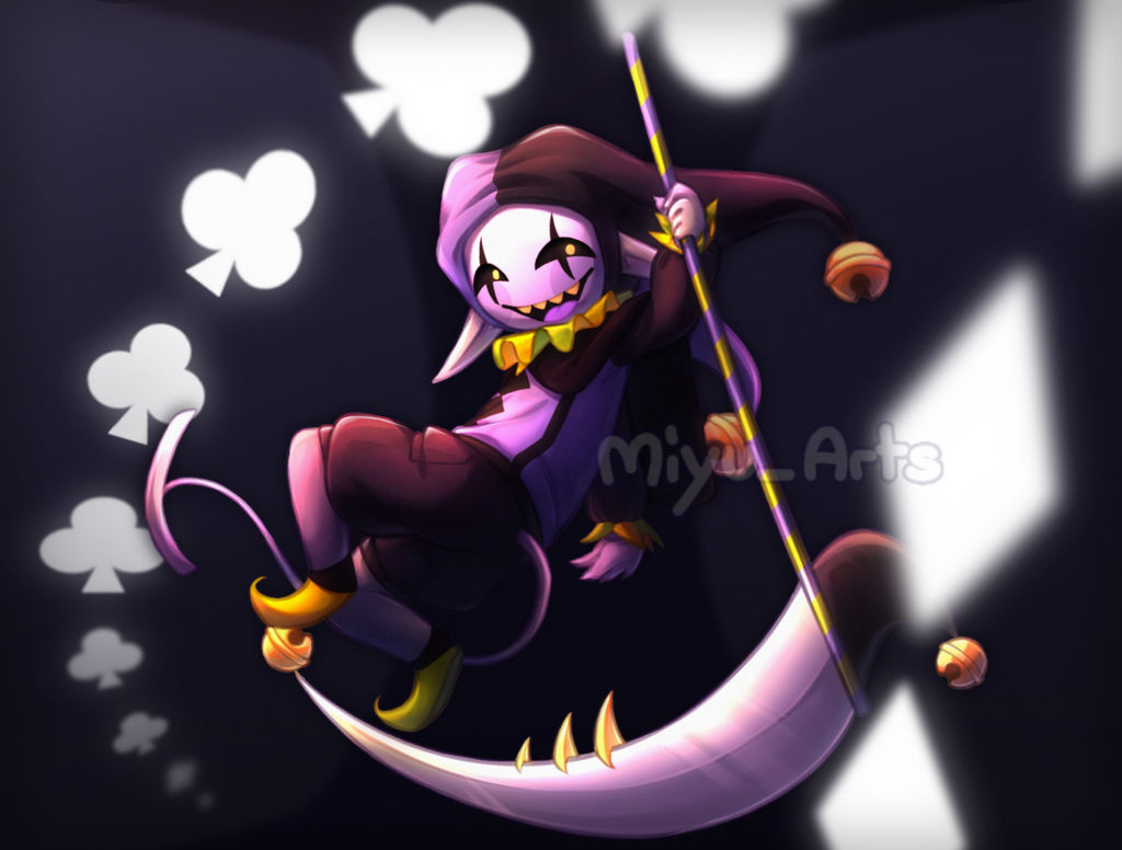 Fanart - Jevil by mxZepix on DeviantArt