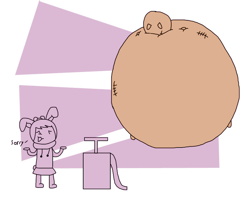 Voodoo doll inflation (My version) by funnybunny1446 on DeviantArt