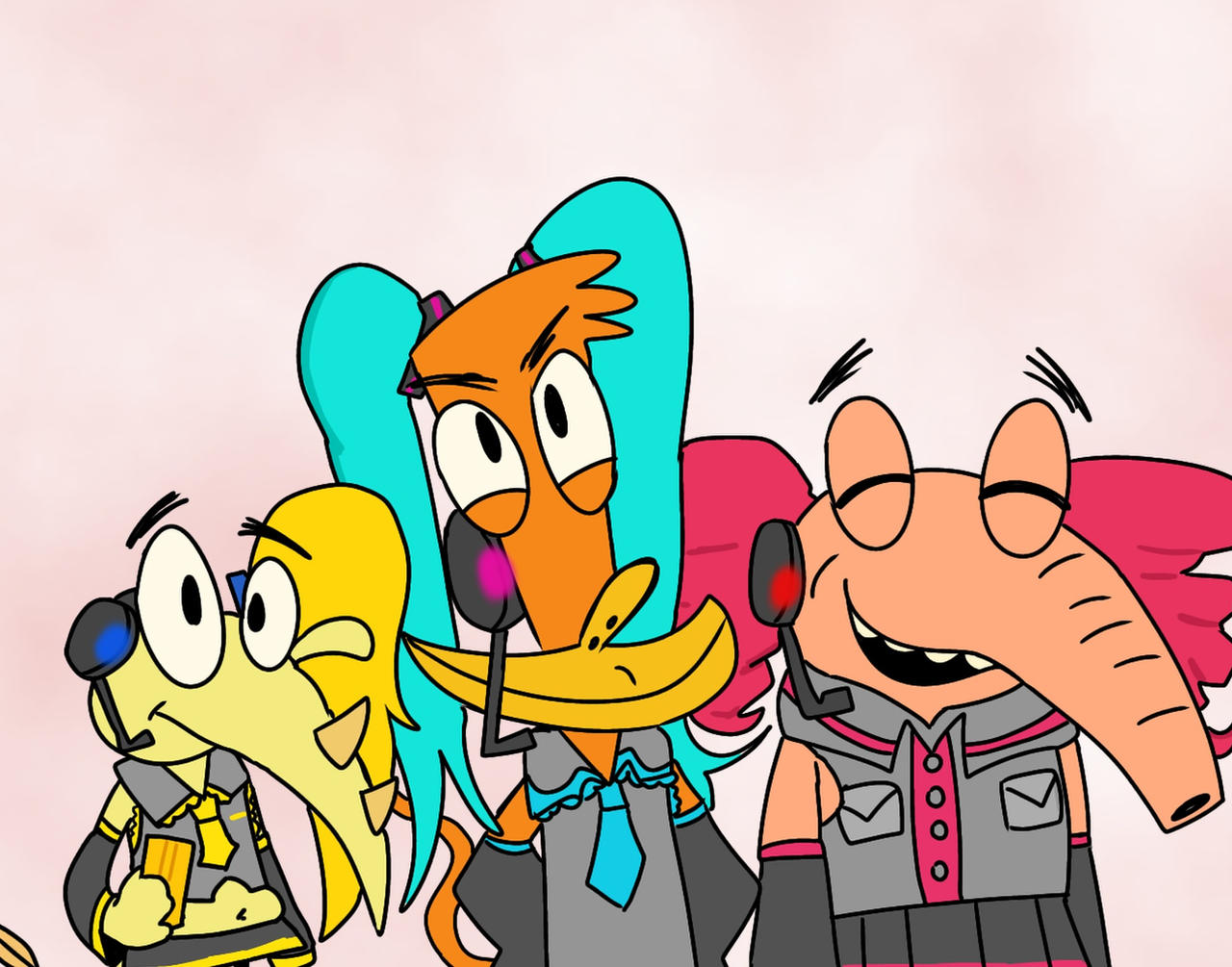 triple baka beans by lilmisslazlo on DeviantArt