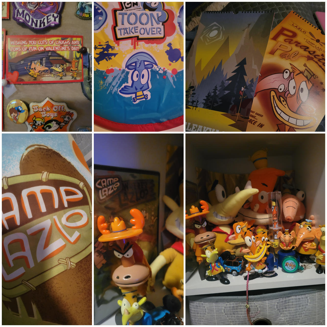 all my camp lazlo merch updated