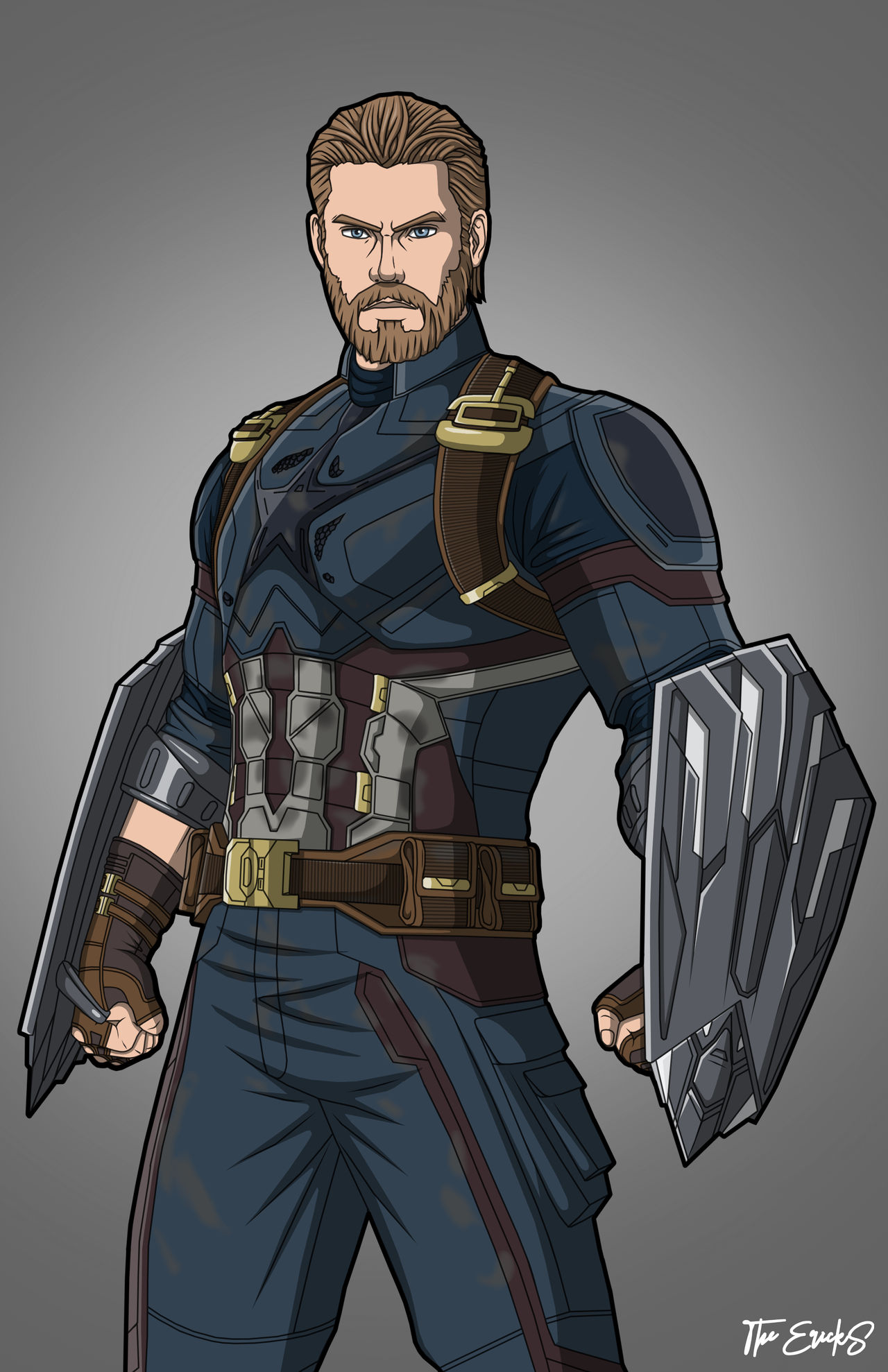 Captain America Infinity War by The ErickS by TheEriiickS on DeviantArt