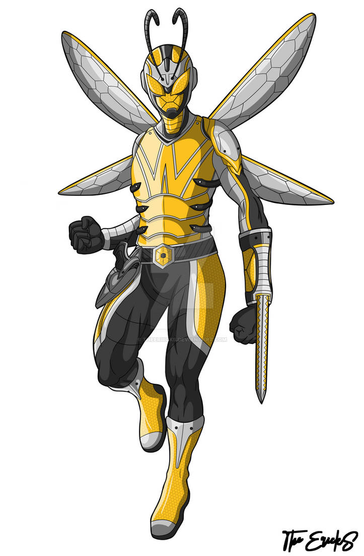 Wasp Spring Rider Wasp X Kamen Rider By The ErickS by TheEriiickS on DeviantArt