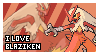 Blaziken Fan Stamp by Elik-Chan