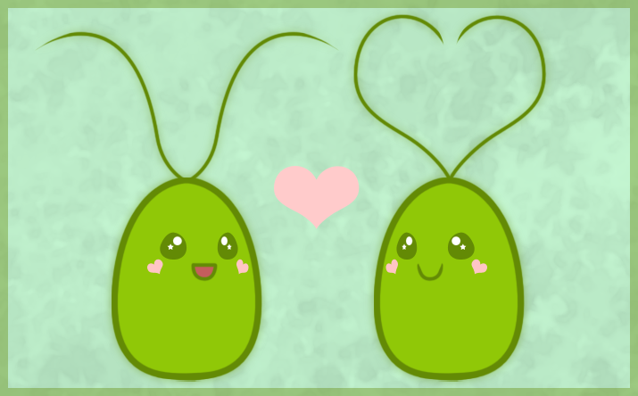 Chlamydomonas in Love by Elik-Chan on DeviantArt