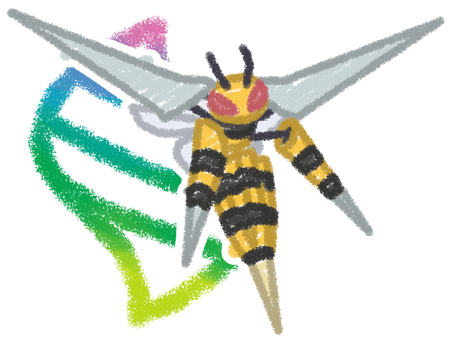 Beedrill Inflation M31 Mega Beedrill by Elik-Chan on DeviantArt