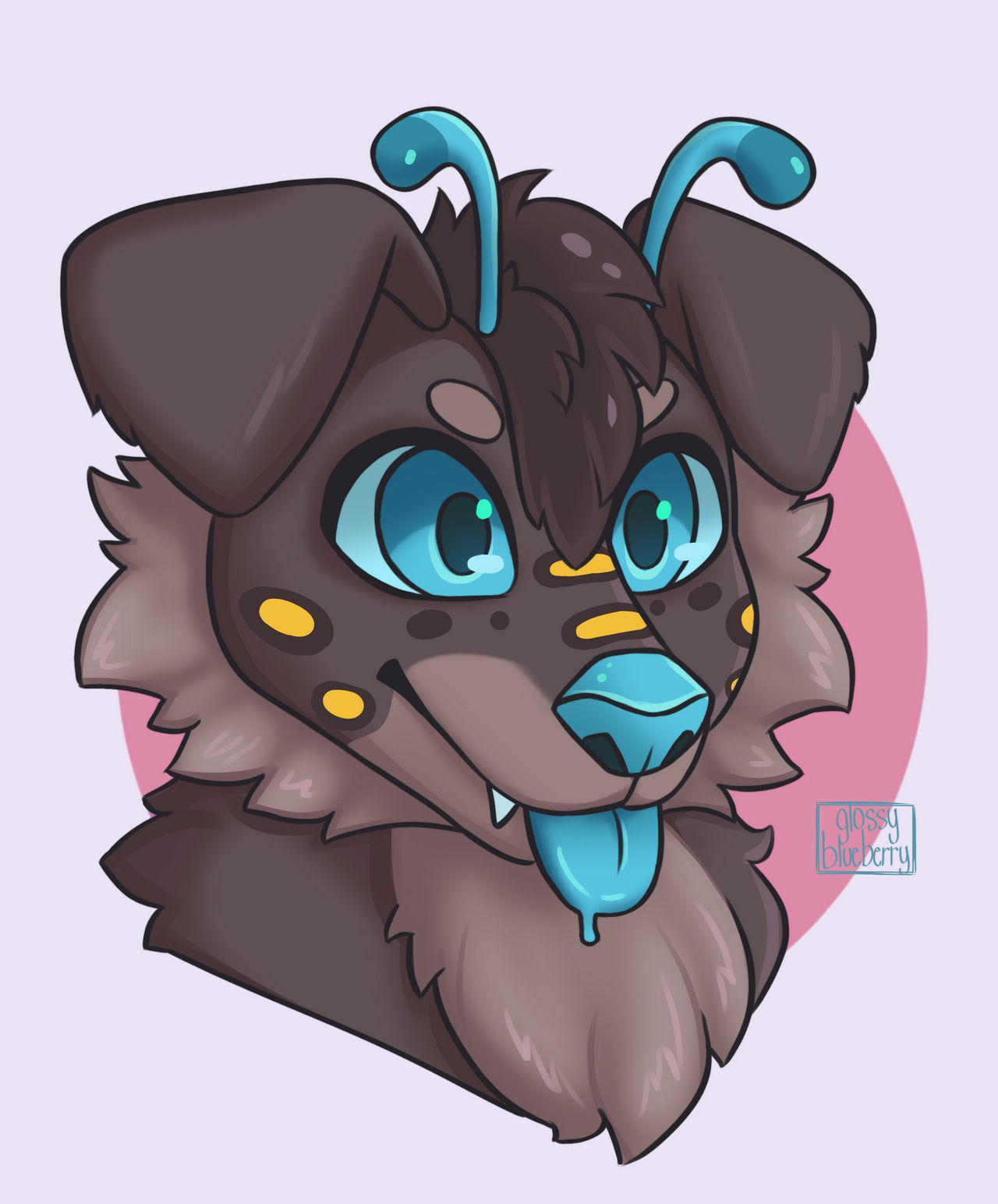 Fanart Alien Dog by glossyblueberry on DeviantArt