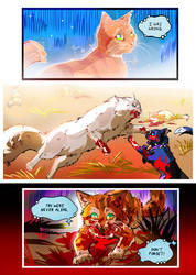 Warriors cats comic redraw