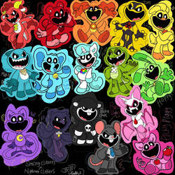 Smiling Critters X Nightmare Critters