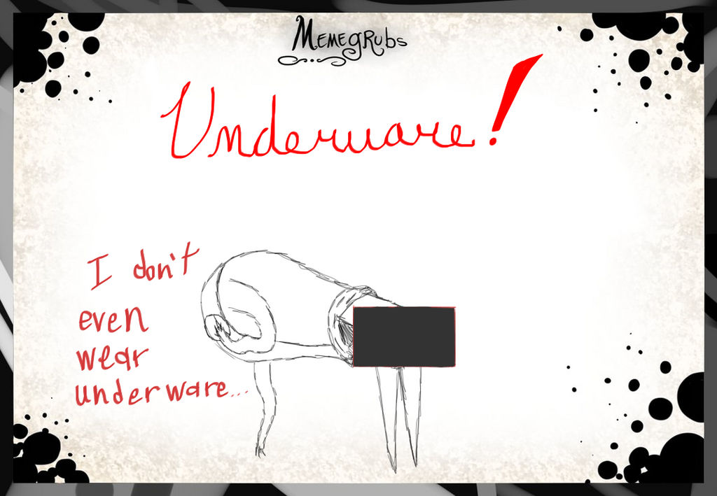 Under Rag Meme Memegrubs UNDERWARE!: Crimson Edition by RaggedX on DeviantArt
