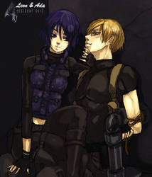 RE4 Leon and Ada