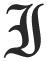 Death Note 'J' font