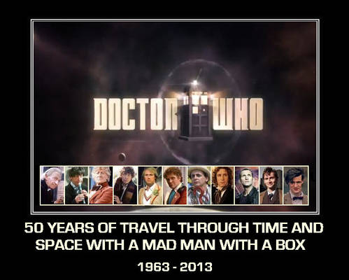 Doctor Who - 50th Anniversary poster [fan-made]