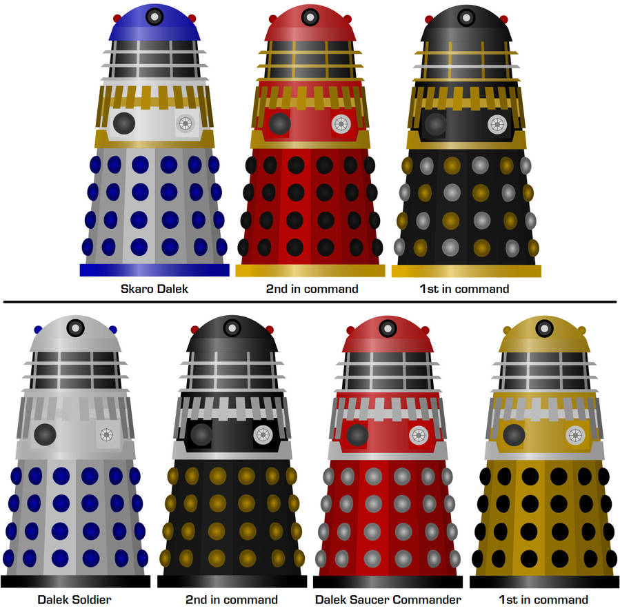 DW 1960 s TV Daleks In Movie Colours By DoctorWhoOne On DeviantArt dw-1960-s-tv-daleks-in-movie-colours-by-doctorwhoone-on-deviantart