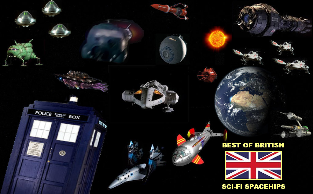 Best of British - Sci-Fi Spaceships by DoctorWhoOne on DeviantArt
