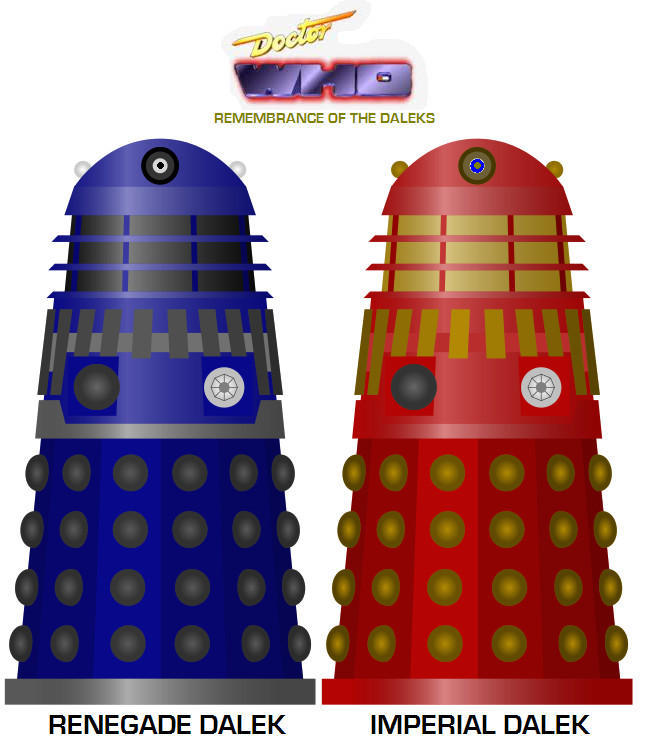 Original Dalek In Color Doctor Who' Gallery: The Evolution Of Dalek