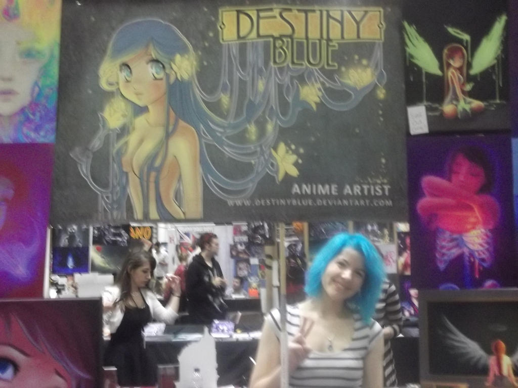 London MCM Expo - Deviant Art user Destiny Blue