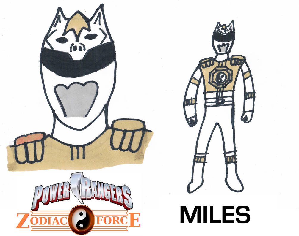 Power Rangers Zodiac Force - Miles by DoctorWhoOne on DeviantArt