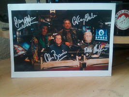 Red Dwarf - signed Cast Autograph