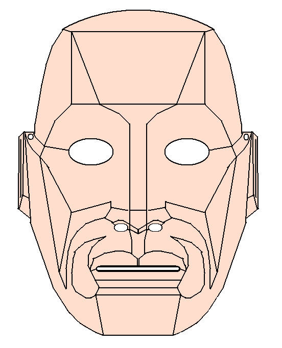 Red Dwarf - Kryten Mask